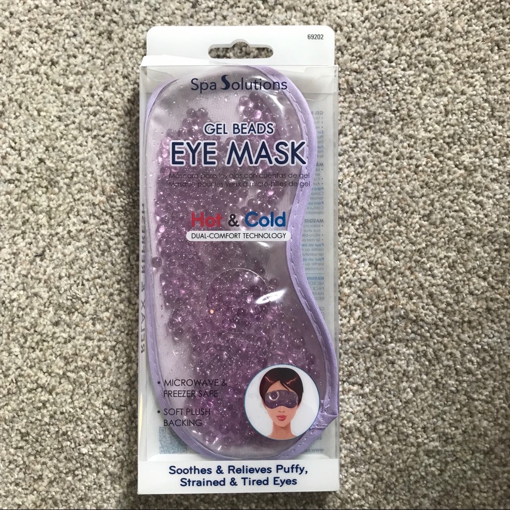 Eye Mask Hot & Cold with Gel Beads